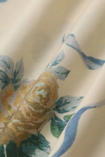 ALMA Floral Midi Dress